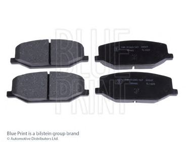 BLUE PRINT adk84224 -  Комплект тормозных колодок, дисковый тормоз